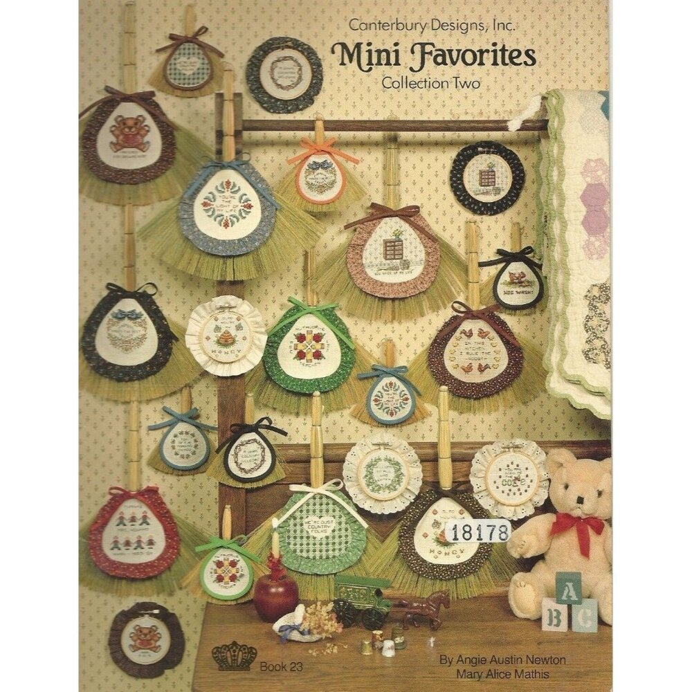 Canterbury Designs Mini Favorites Collection Two Counted Cross Stitch 1984